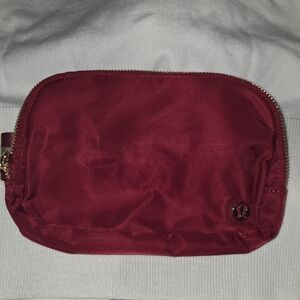 Lululemon Burgundy Beltbag